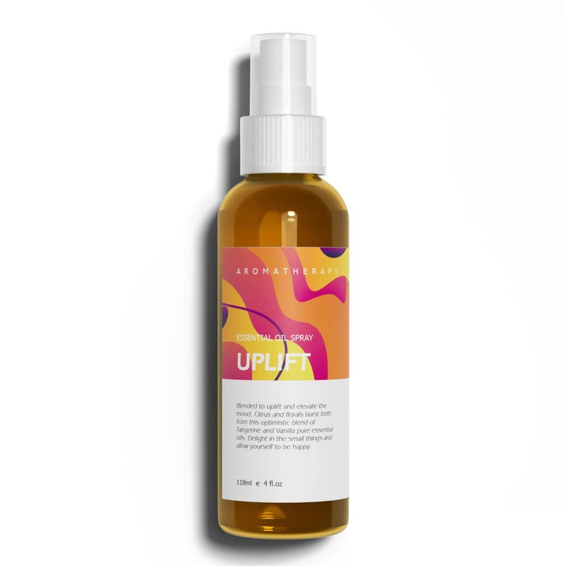 Benatu Citrus Vanilla Essential Oil Blend Spray for Body and Hair, Multi-Use Natural Uplift Scent Aromatherapy Room Linen Mist for Bedding, Pillow, Fabric, Car 4 fl oz - Image 1