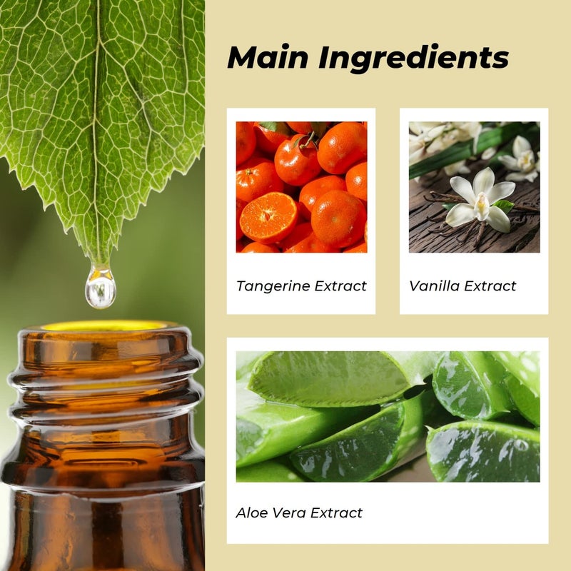 Benatu Citrus Vanilla Essential Oil Blend Spray for Body and Hair, Multi-Use Natural Uplift Scent Aromatherapy Room Linen Mist for Bedding, Pillow, Fabric, Car 4 fl oz - Image 3