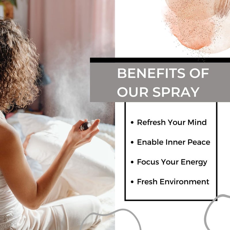Benatu Citrus Vanilla Essential Oil Blend Spray for Body and Hair, Multi-Use Natural Uplift Scent Aromatherapy Room Linen Mist for Bedding, Pillow, Fabric, Car 4 fl oz - Image 5