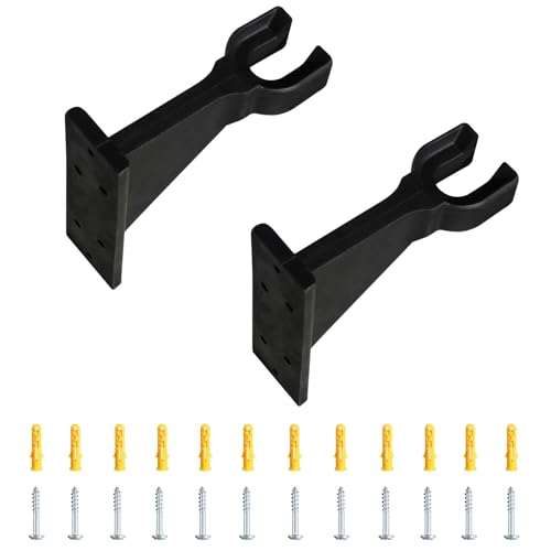 WFCYX Premium Heavy-Duty Wall Hanging Holder for Garden Power Tools, Garage Storage Organizer, Storage Hooks for Trimmer, Holds up to 300lbs, Fits EGO 56V Trimmer and Edger, Ego Power/Edger(2Pcs/6-Hole) - Image 1
