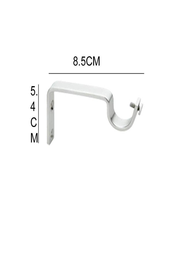 GLOXY ENTERPRISE Stainless Steel Curtain Bracket Parda Holder with Support 1 Inch Rod Pocket Finials Designer Door and Window Rod Support Fittings, Curtain Rod Holder (Copper 6 Pair) - Image 5