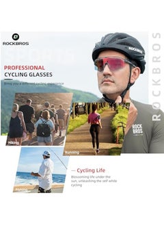 Rockbros Photochromic Cycling Glasses For Men Running Glasses For Women Mountain Bike Sunglasses  - Image 5