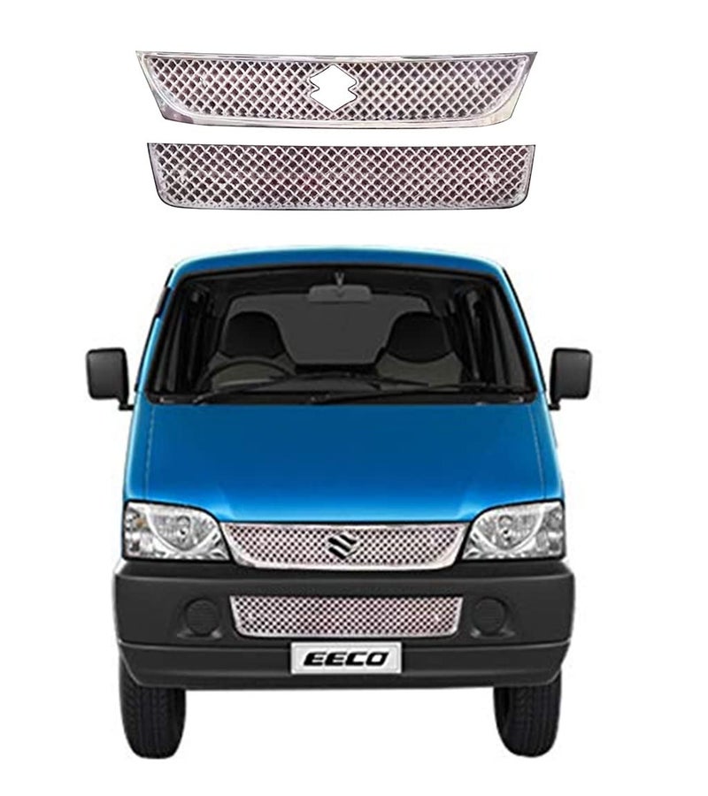 ModifyStyle Bentley Style Front Grill Suitable for Maruti Suzuki Eeco (All Models) (2pc) - Image 1