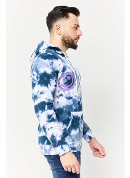 Originals by Brooklyn Cloth Men Long Sleeves Tie-Dye Hoodie, Multicolor  - Image 3