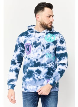 Originals by Brooklyn Cloth Men Long Sleeves Tie-Dye Hoodie, Multicolor  - Image 1