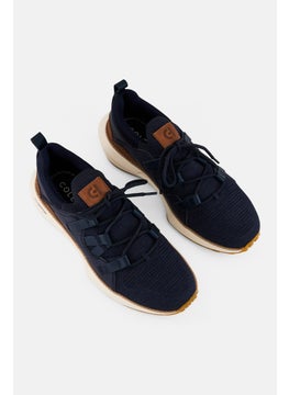 COLE HAAN Men Medium Grnd Motion Stitch Lace Up Outdoor Shoes, Navy  - Image 4
