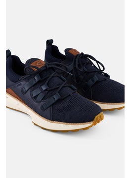 COLE HAAN Men Medium Grnd Motion Stitch Lace Up Outdoor Shoes, Navy  - Image 3