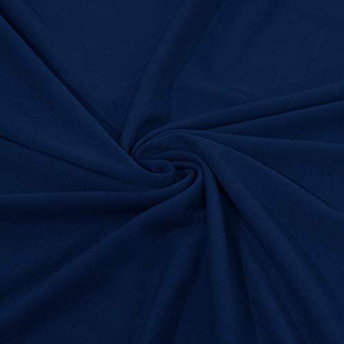 GORLYA Girl's Halter Neck Cold Shoulder Sleeveless Summer Casual Sundress A-line Dress with Pockets for 4-12 Years(GOR1013,10Y,Navy) - Image 5
