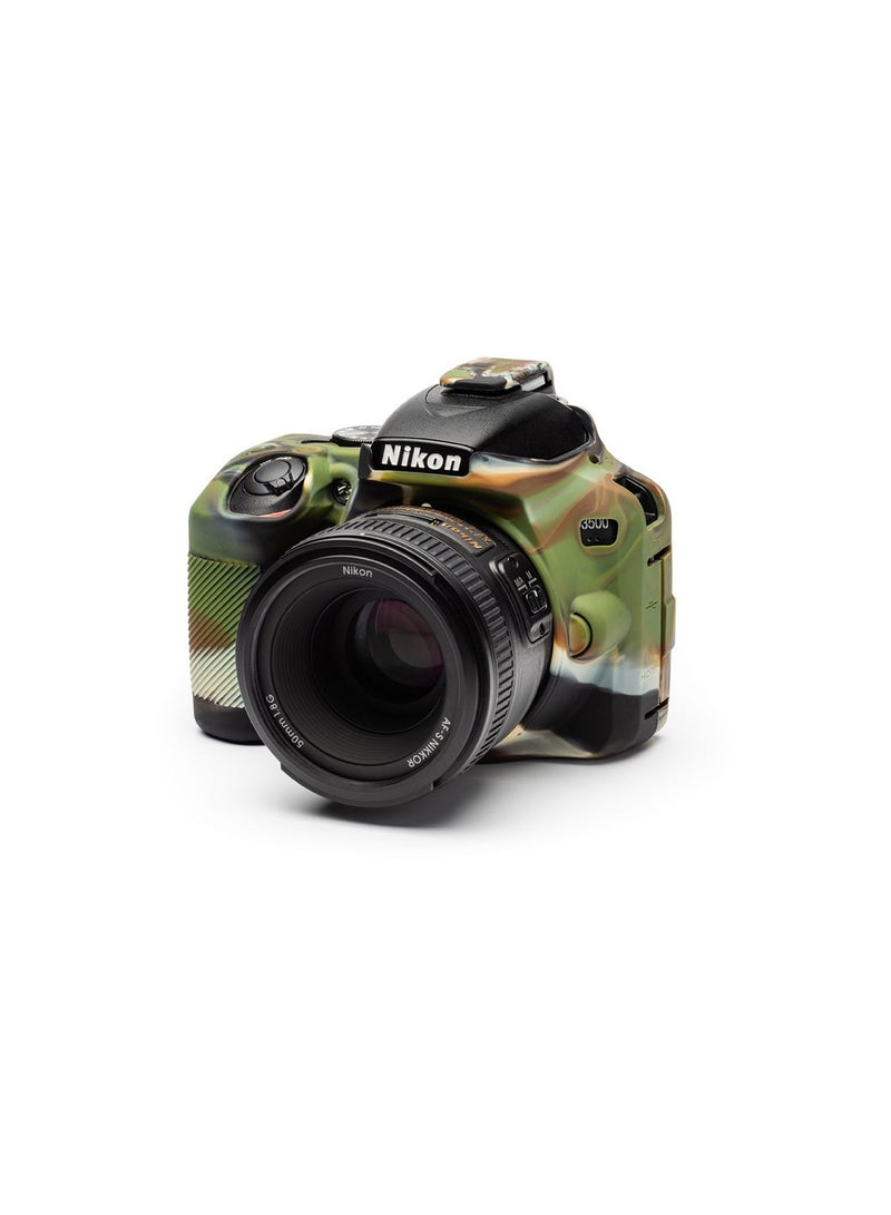 easyCover Silicone Protection Cover for Nikon D3500 (Camo) - Image 2