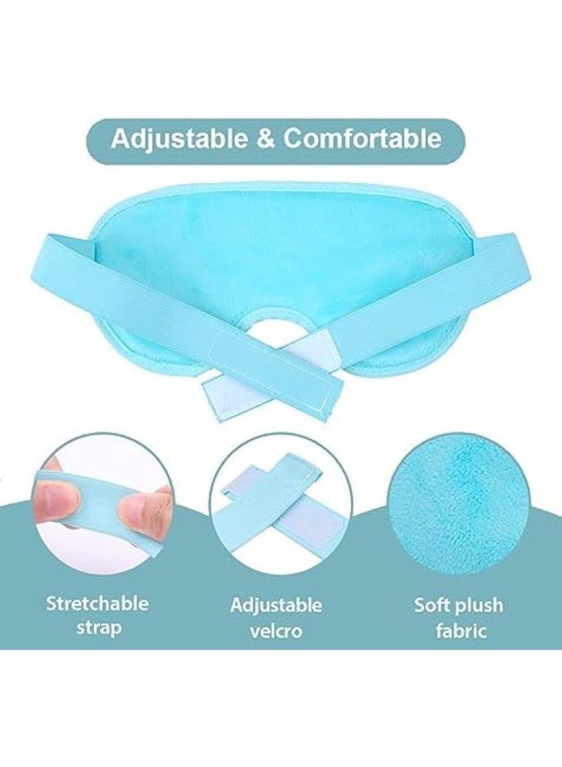 Cazadora Blue Silicone Cooling Eye Mask for Puffy Eyes, Dark Circles & Migraine Relief - Reusable Hot Cold Therapy Gel Beads Compress for Sinus Pain, Headaches, Stress & Eye Fatigue – Multi-Purpose Eye Care Relaxation Solution – Perfect for Sleeping, Travel, and Beauty Routine – The Ultimate Soothing and Calming Eye Treatment – Non-Toxic, Flexible, and Adjustable Fit for Men and Women – Professional Grade Quality – 19.5 x 9.6 cm – Fast Acting Relief and Rejuvenation – Lightweight 120g – Essential Home & Spa Accessory for Holistic Wellness - Image 5