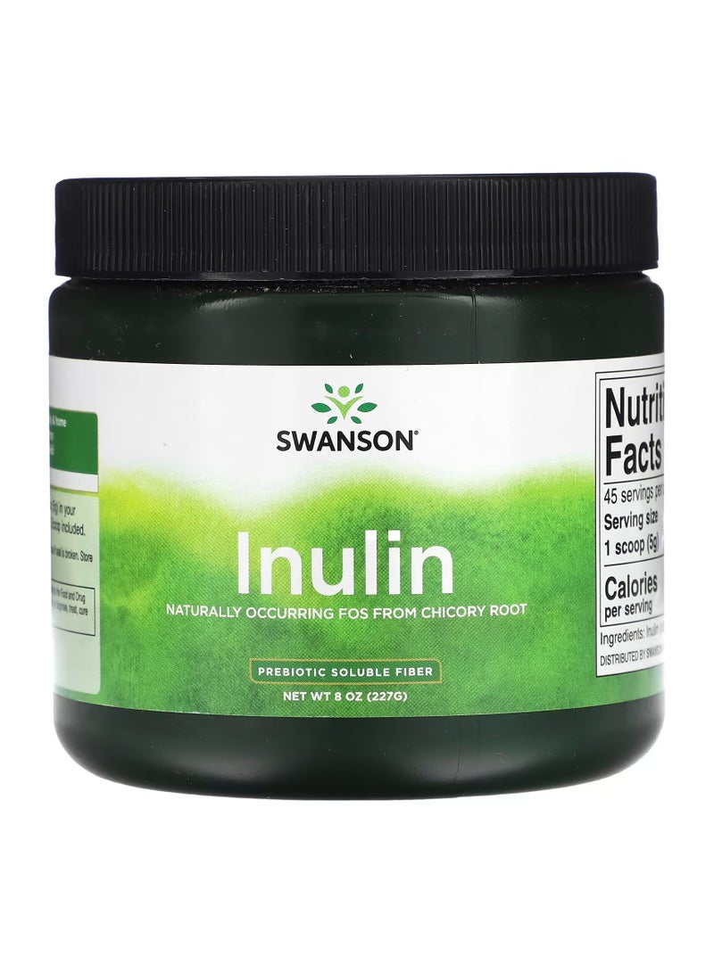 Swanson, Inulin, Prebiotic Soluble Fiber, 8 oz (227 g)