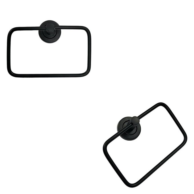 STAINLESS STEEL FOLDING TOWEL RACK CHROME FOR BATHROOMTOWEL STANDTOWER HOLDERTOWEL HANGER DOUBLE TOWEL ROD SIZE BLACKPACK OF 2