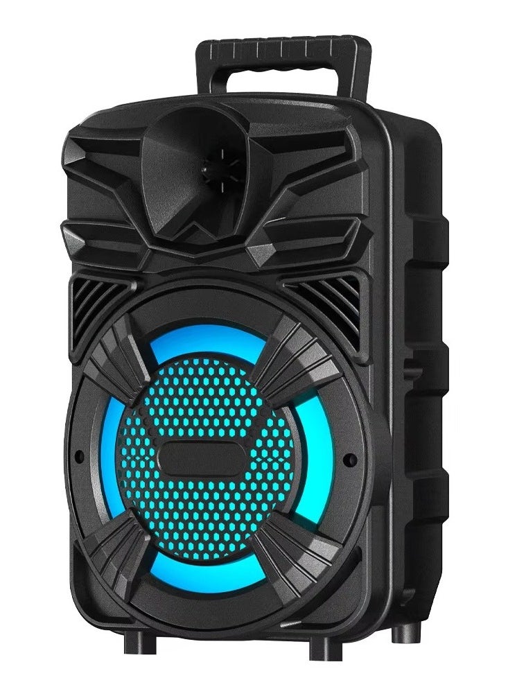 Bastec - Wireless Bluetooth Speaker, Stereo Sound, FM Radio, TF Memory, USB Input, Mic Input rechargeable - Image 1
