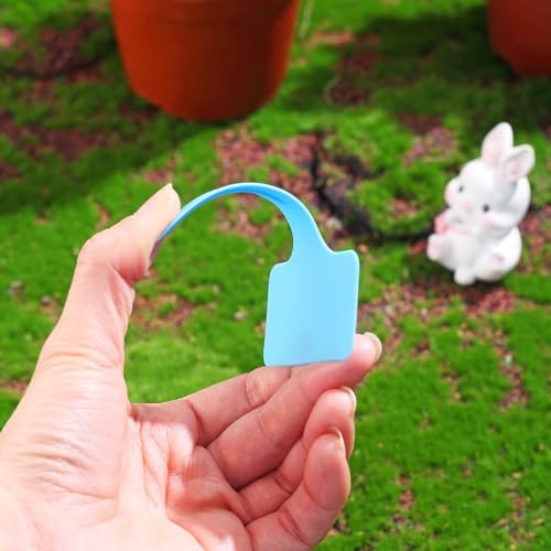 GREWERY Tags, Markers for Trees, Plants, Saplings | Set of 50 Tags | T Shape | Broad Writing Area | Durable | Made of Long Lasting Plastic | 10 cm x 6 cm | Waterproof, Weatherproof, Reusable (Mix Color) - Image 5