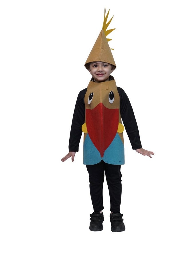 Kaku Fancy Dresses Polyester Puffer Fish Cutout For Kids, Water Animal Costume For Boys & Girls (Freesize/Only Cutout With Cap), Multicolor - Image 5