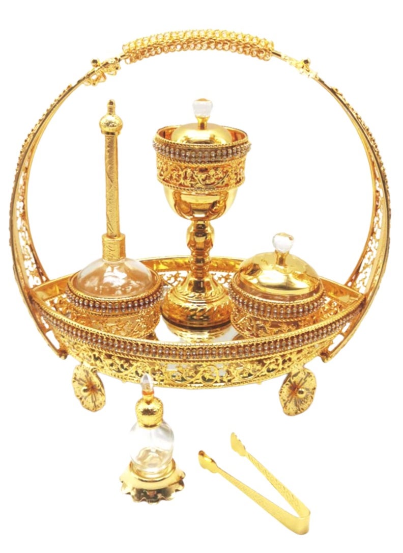 Bakhoor BoSidin Premium Arabian Incense Burner Set Home Decore and Fragrance  - Image 1