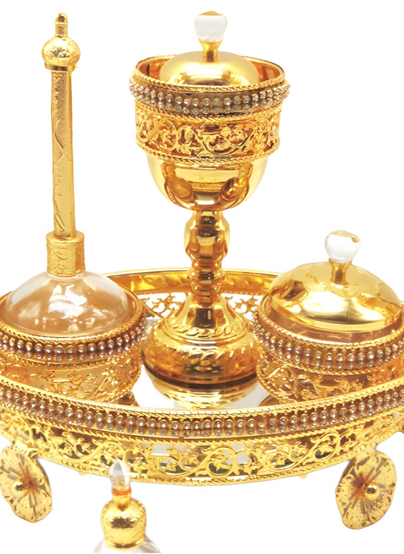 Bakhoor BoSidin Premium Arabian Incense Burner Set Home Decore and Fragrance  - Image 2