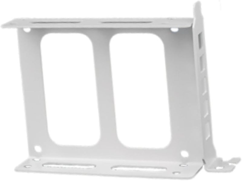 شريط تركيب قرص صلب داخلي أبيض مزدوج مقاس 2.5 بوصة لحامل SSD و HDD - Image 2