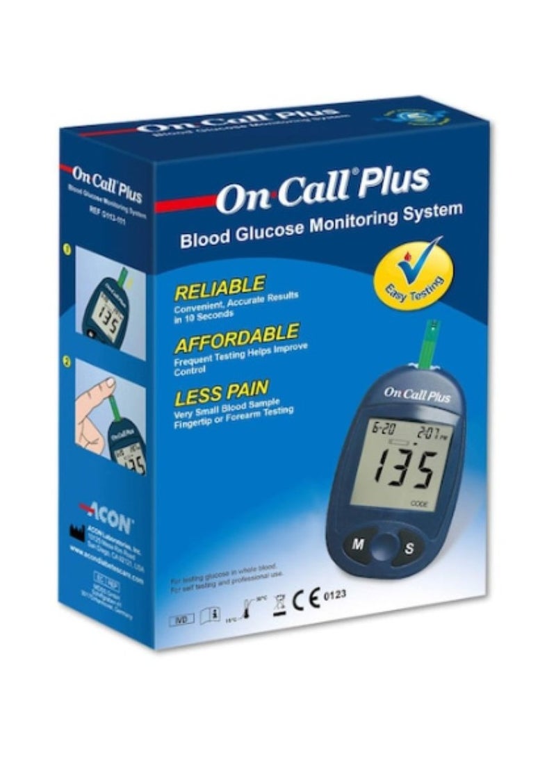 أون كول بلاس نظام مراقبة نسبة الجلوكوز في الدم On Call Plus
