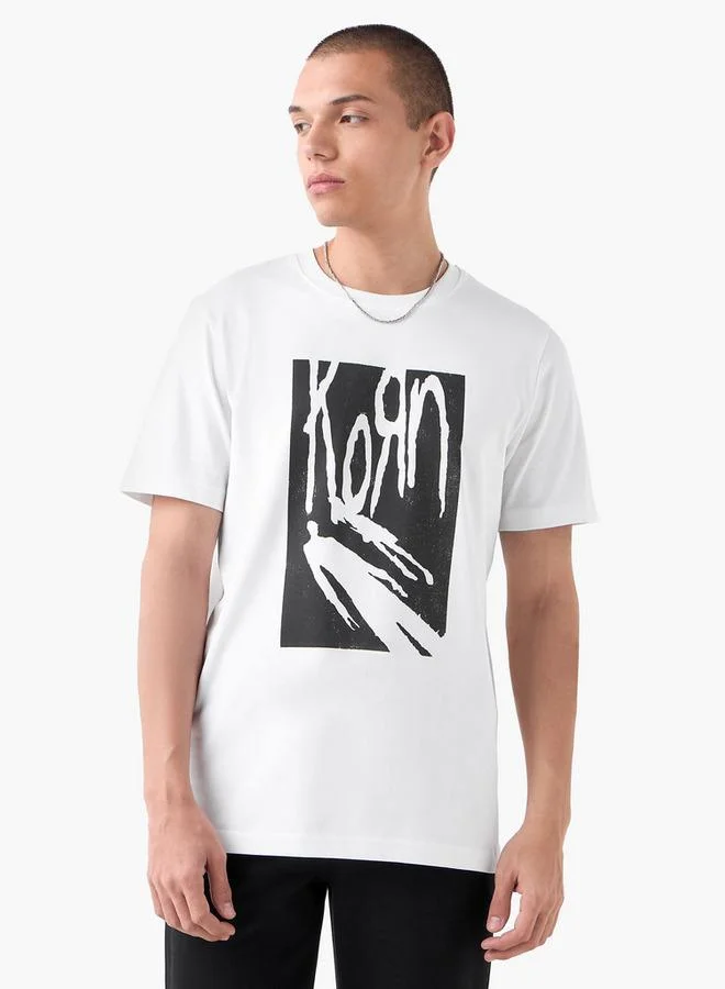 Splash FAV Korn Print T-shirt
