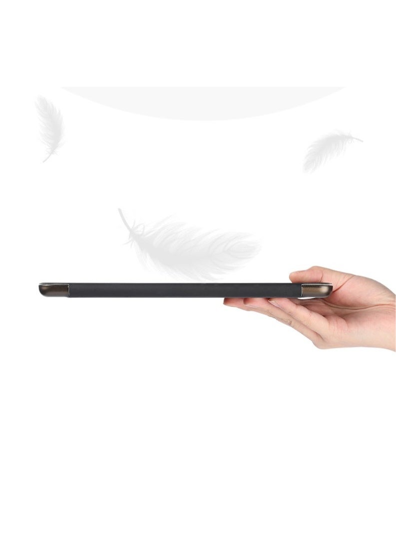 حافظة لجهاز iPad  11th/iPad 10th  2024/2025. متوافقة مع حافظات iPad وحافظات الجهاز اللوحي الجلدية وأغطية iPad الواقية وحافظات الجلد الرقيقة ثلاثية الطيات وأغلفة iPad. (أسود) - Image 5