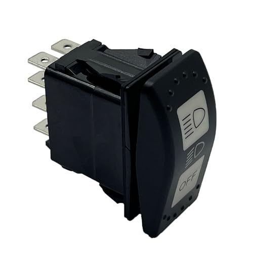 HJSIUTV Headlight Switch for CANAM Maverick X3 Maverick Trail Defender HD8 HD5 HD10 MAX HD8 Traxter HD10 Sport OEM 710004492 - Image 1