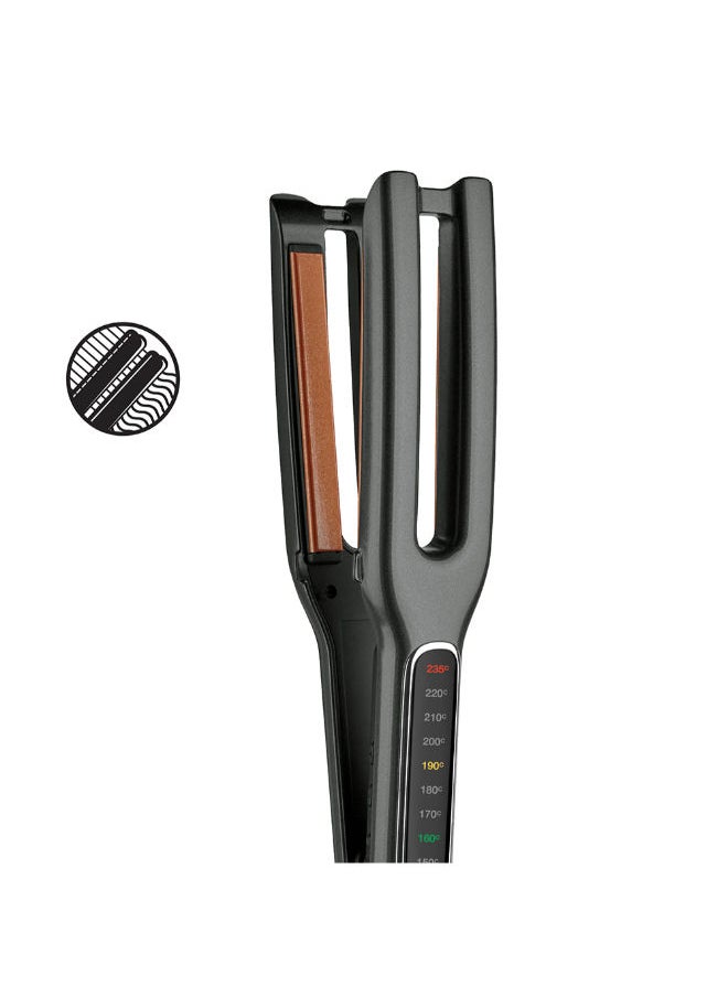 Revlon ريفلون مملس شعر مزدوج من السيراميك النحاسي المستقيم RVST2204ARB  - Image 4