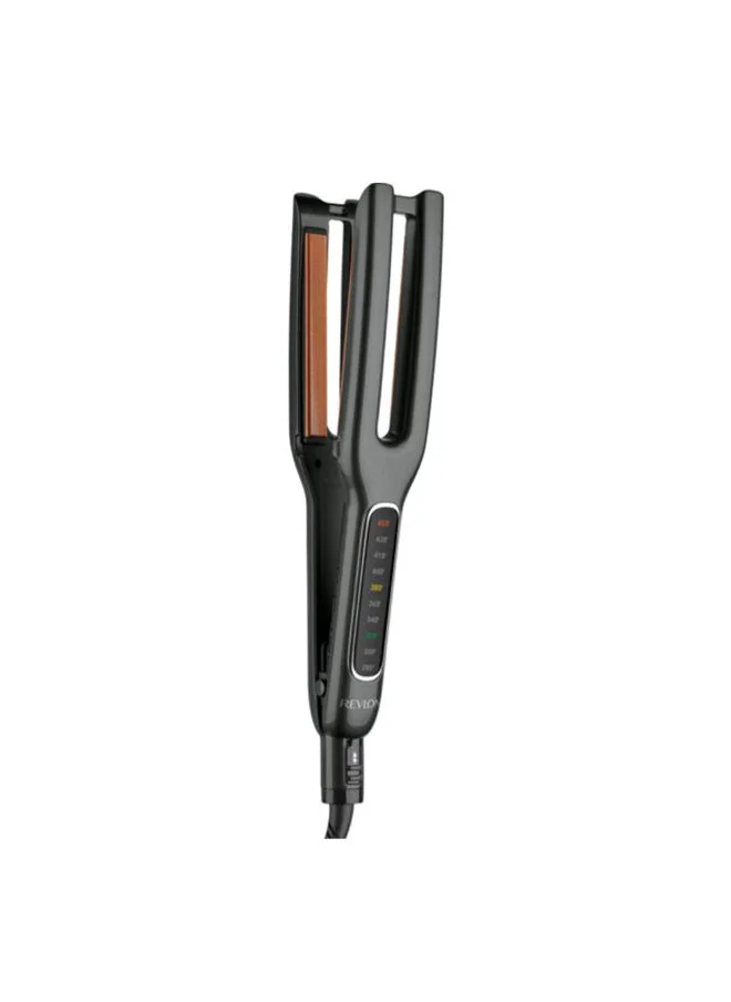 ريفلون Revlon Double Straight Copper Ceramic Dual Plate Straightener RVST2204ARB