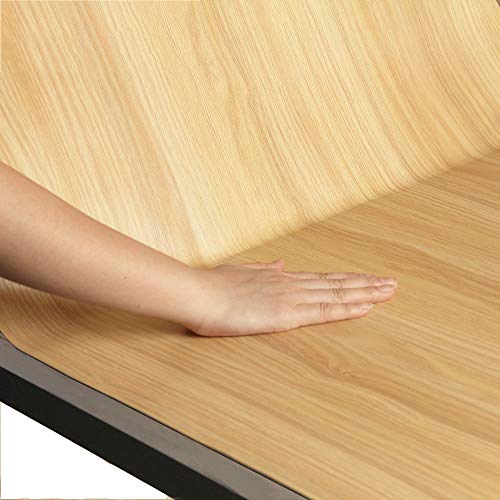TAOGIFT Self Adhesive Thick Wood Vinyl Shelf Cabinets Liner Furniture Paper Wallpaper for Walls Kitchen Cabinets Shelves Table Countertop Desk Sticker 15.7"x117" - Image 1
