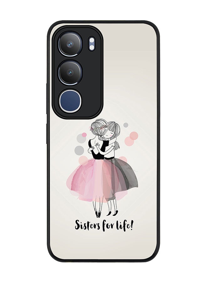 Stylizedd For vivo Y19s / Y19s Pro Case,Slim fit Camera Protection, Shockproof Thin Phone cover  - Sisters For Life!