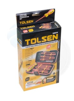 TOLSEN Tolsen 13pcs Tolsen Interchangeable VDE 1000V Power Insulated Screwdriver Set  - Image 1