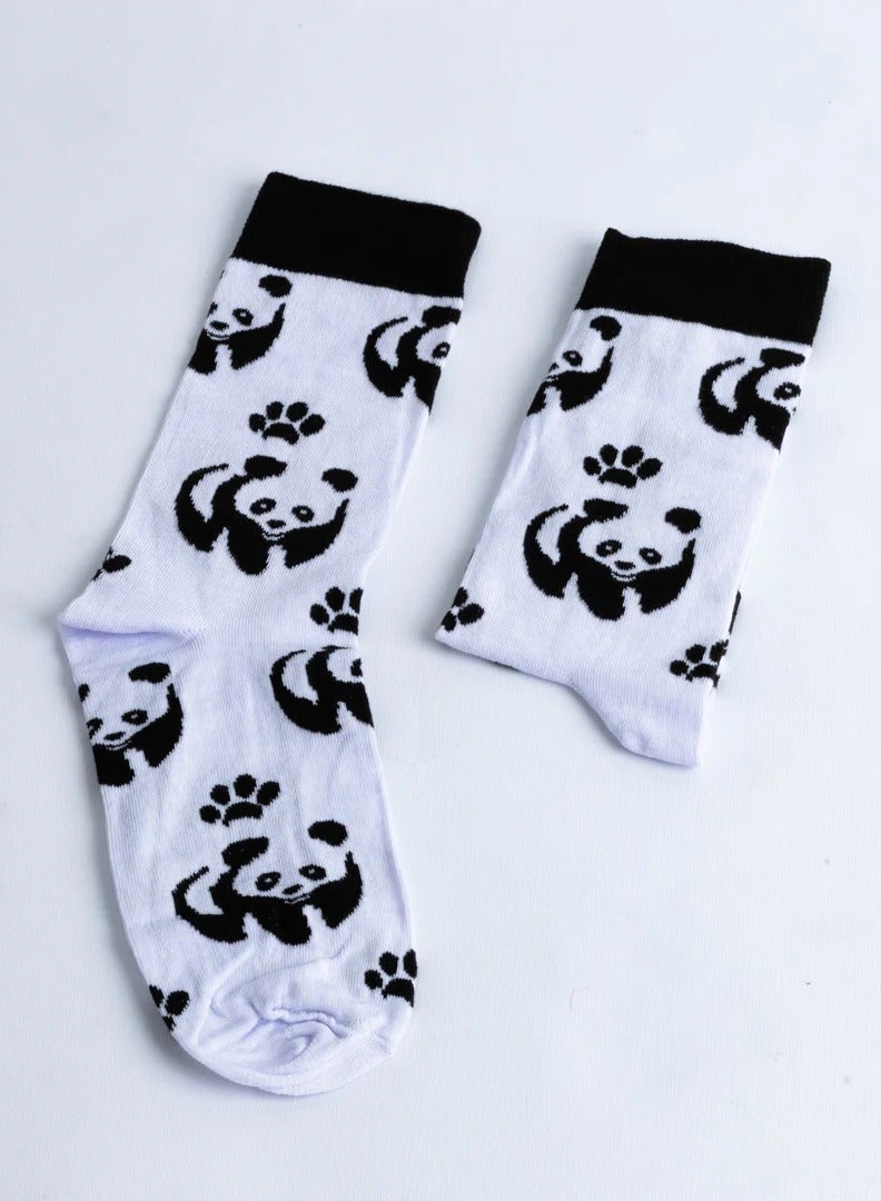 جوارب باندا 2 – جوارب دافئة وممتعة بطابع الحيوانات للرجال والنساء والأطفال، مثالية لعشاق الباندا