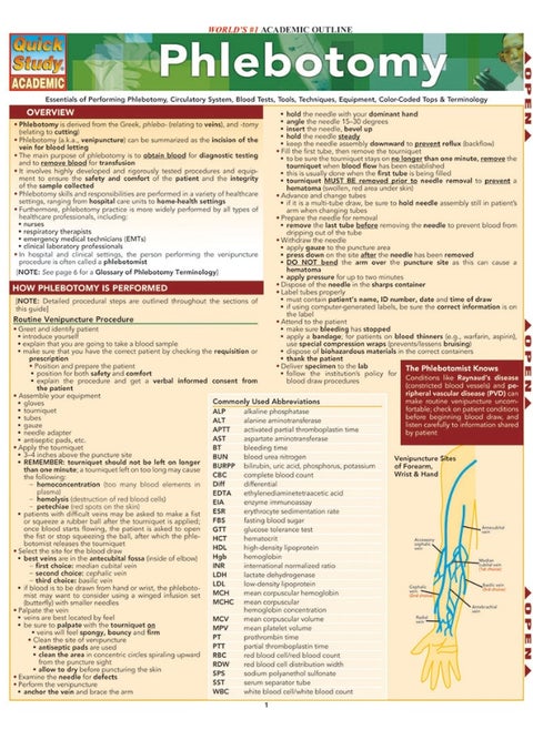 Phlebotomy