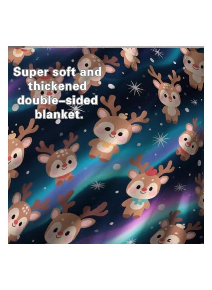 عام بطانية رقيقة من الفانيلا الكرتونية للأطفال أو الطلاب (دافئة ومريحة ومناسبة للنوم والألعاب) 100 سم * 150 سم - 1146 - Image 5