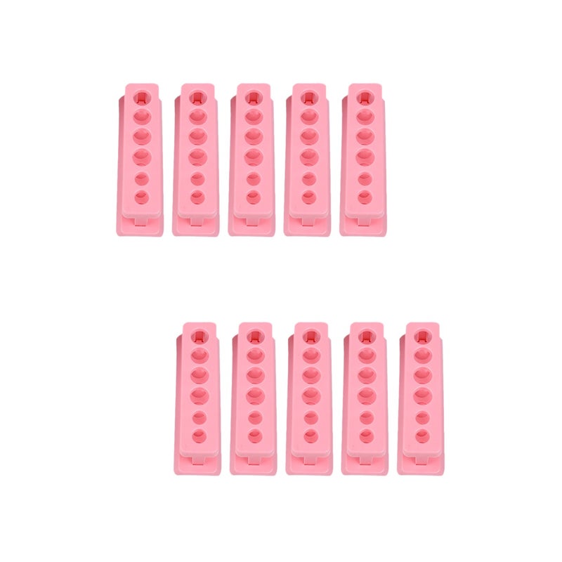 10 Pcs Test Tube Stand Test Tube Rack Holder School Teaching Aids - Image 1