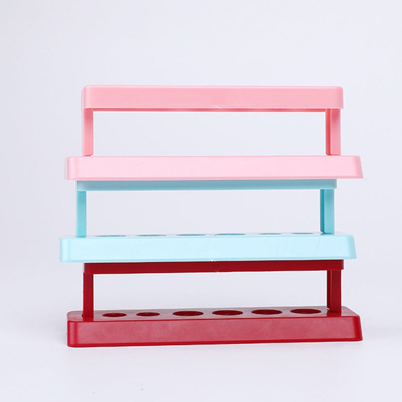 10 Pcs Test Tube Stand Test Tube Rack Holder School Teaching Aids - Image 2