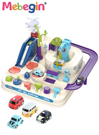 Kids Car Adventure Toy, Cars Race Track Toys with 4 Toy Cars, Race Track Vehicle Set, Fun Durable Adventure Vehicles Toy, Preschool Educational Interactive Toy, Easy to Install and Play, No Battery Required, Ideal Gift for Kids Aged 3+ - pzsku/ZF4750365C43AB09533B3Z/45/1753164337/86da29cd-b5fc-4b23-89f9-272b05df2734