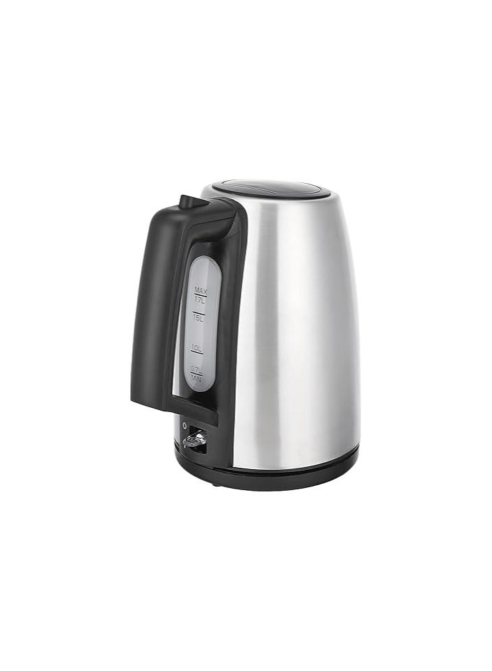 TORNADO Stainless Steel Kettle 1.7 Liter 1850-2200 Watt Stainless TKS-2217E