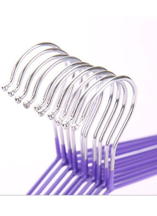 ZCM-HAPPY 20-Piece Indivual Non-Slip Metal Hook Hangers Set  - Image 3