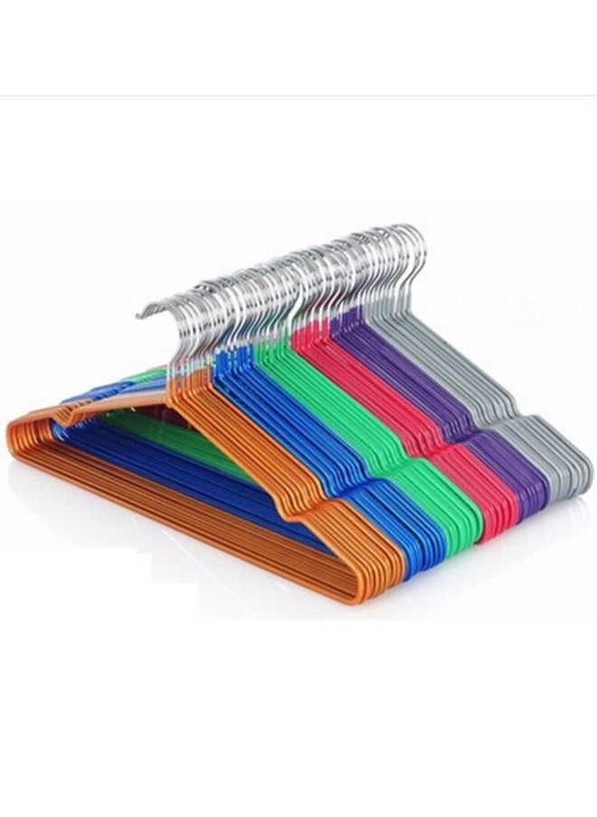 ZCM-HAPPY - 20-Piece Indivual Non-Slip Metal Hook Hangers Set - Image 1