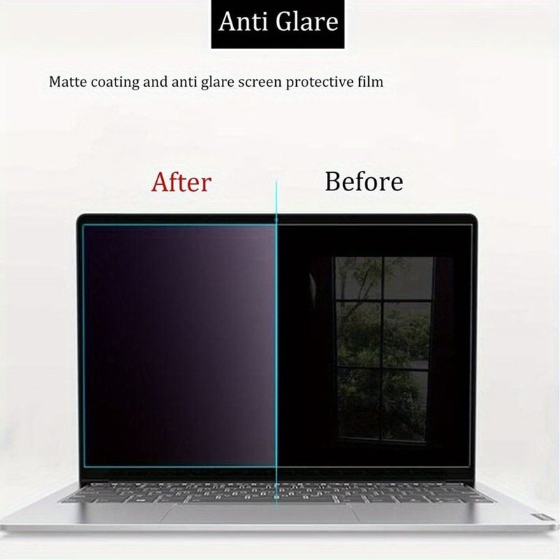 2 Pack 11.6 Inch Screen Protectors Anti Glare Fingerprint Resistant Scratch Proof 5H PET - Image 3