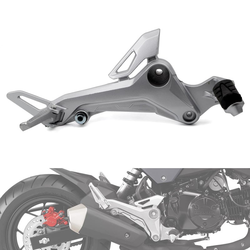 Minho Motorcycle Right Side Footpegs Pedal Footrest Assembly Fit for Honda Grom Msx125 SF 20162020 Parts