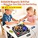 GUSUCIN Magnetic Drift Pad for Hot Wheels Cars 164 Spinning Drift Track with Adjustable Speed Direction USB Powered Drift Pad with 5 Decorations Display Stand for All 164 Scale Diecast Cars Black - Image 4