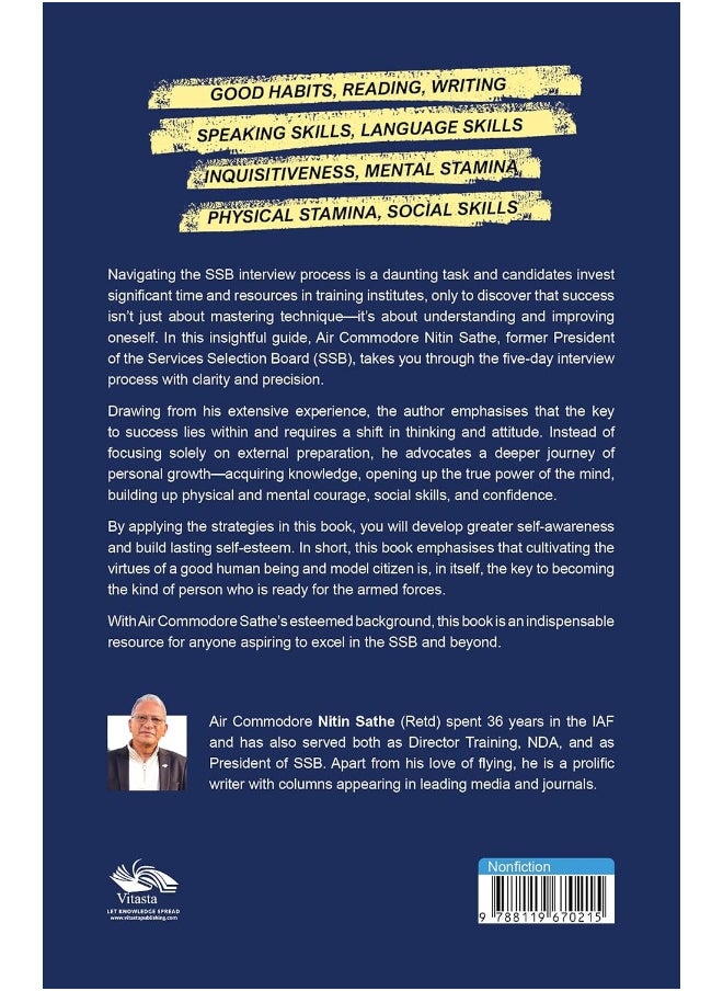 null - SSB SIMPLIFIED: A Sure-shot Formula for Clearing the 5-day Interview by a Former President of the SSB - Image 1