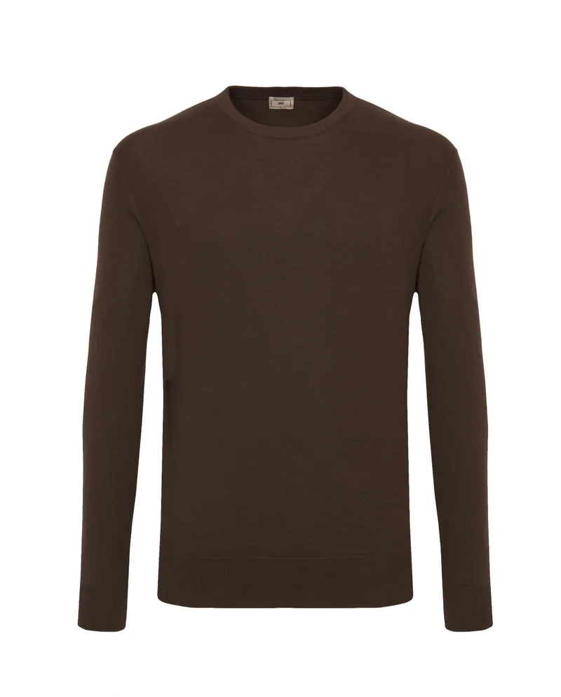Camicissima Cotton Basic Crew Neck Sweater