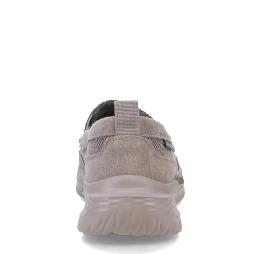 SKECHERS Slade - Munson Dual Gore Slip On W/Suede Overlays,Grey,9.5 Medium - Image 5