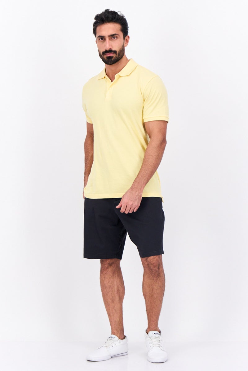 GAP Men Plain 10 Inseam Basic Shorts, Navy - Image 4