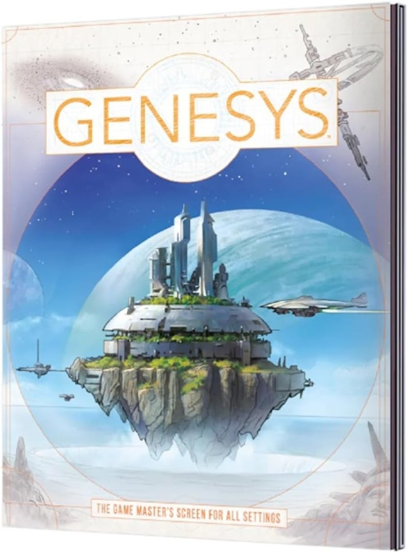 EDGE Studio Genesys Roleplaying Game - Game Master's Screen - Enhance Your RPG Experience! Fantasy Game for Kids & Adults, Ages 14+, 2-8 Players, 1+ Hour Playtime, Made by - Image 1