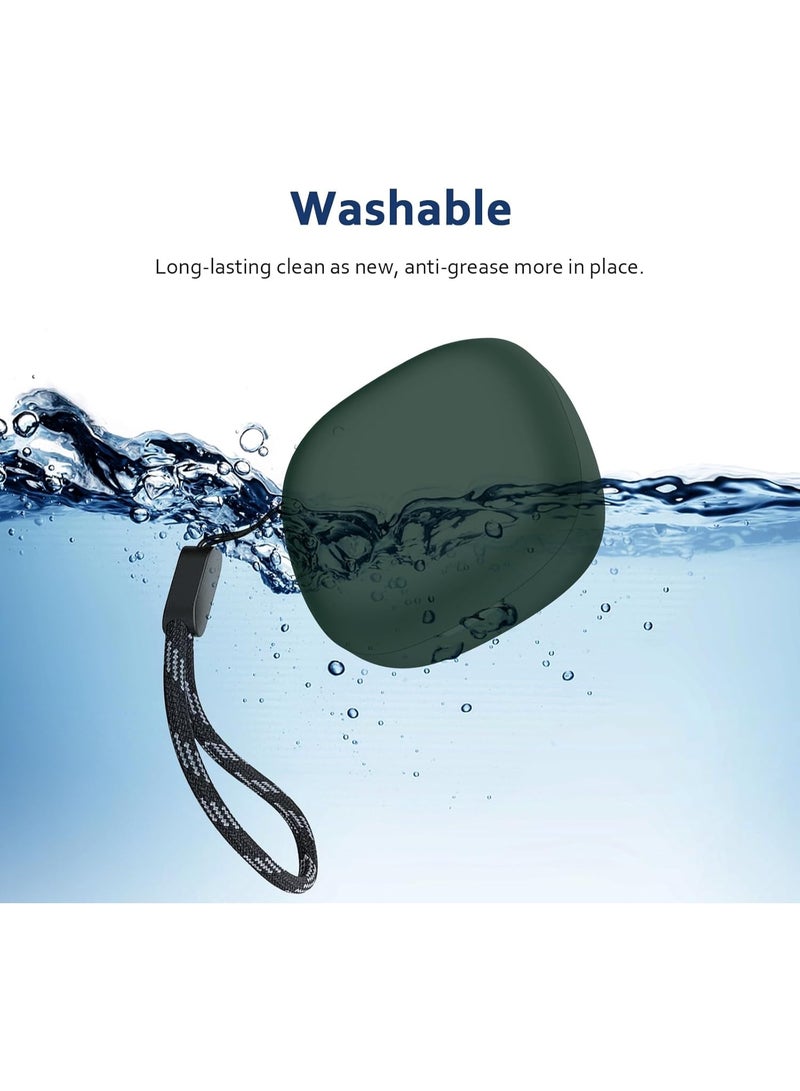 Silicone Case For R50i Earphones - Olive - Image 2