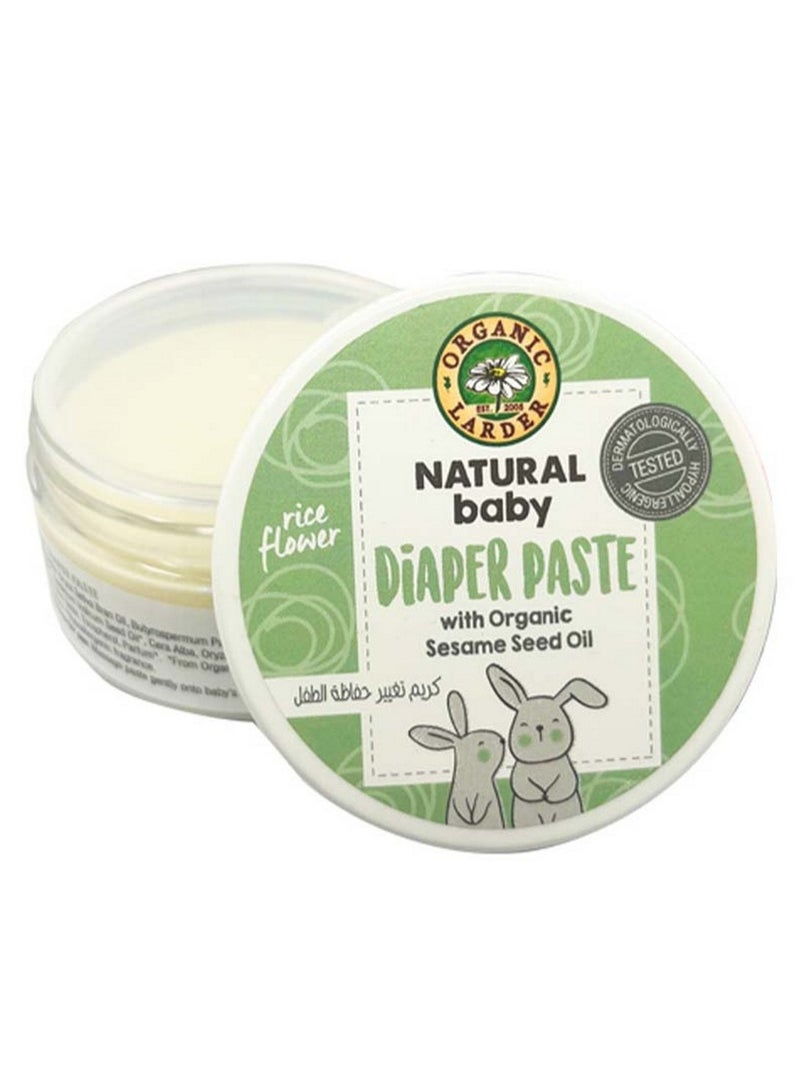 Natural Baby Diaper Paste With Organic SesameSeed Oil & Rice Flower 100 ML